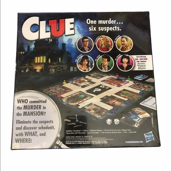 CLUE “The classic mystery game” board game NIB - Picture 2 of 4